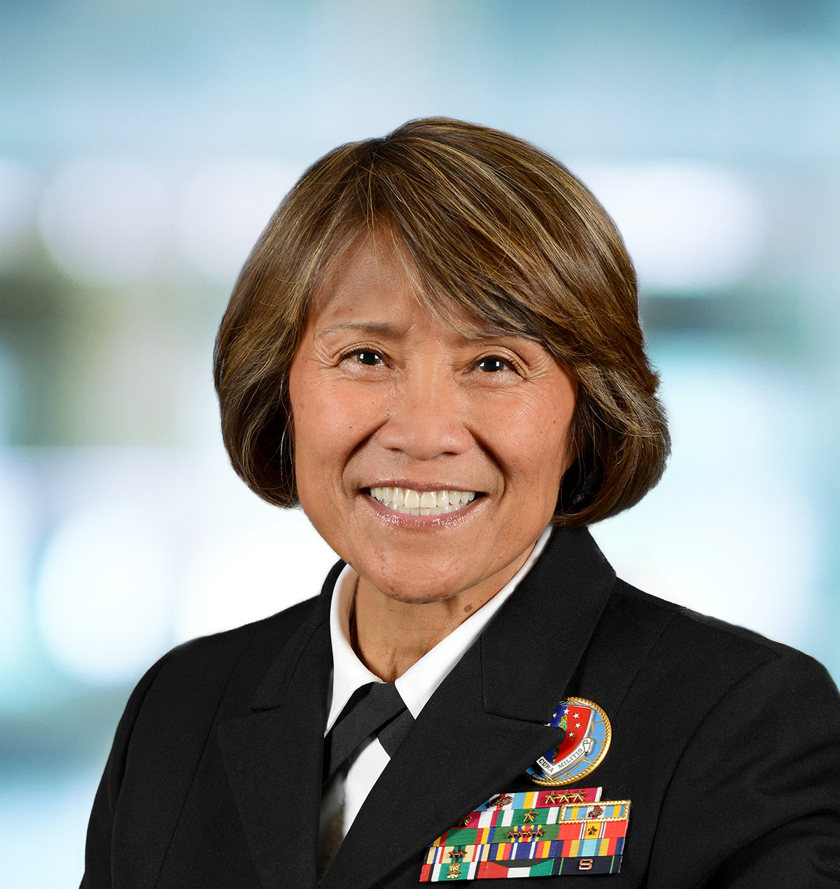 Headshot of Vice Admiral Raquel Bono